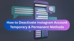 How to Deactivate Instagram Account